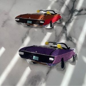 Purple car, Taylor swift getaway car, iron on patch